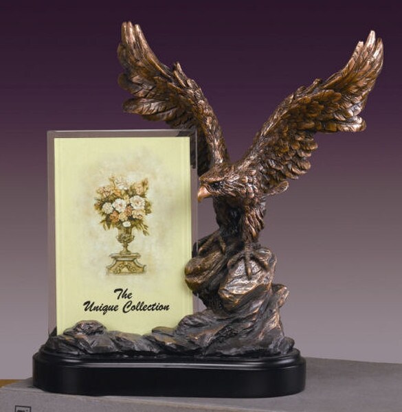 Eagle Picture Frame Sculpture Award Photo Military Tribute Trophy